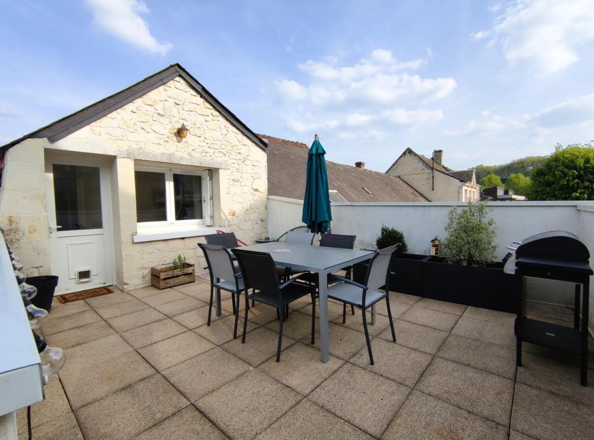 Gite La P'Tite Terrasse Chinon Centre Luaran gambar