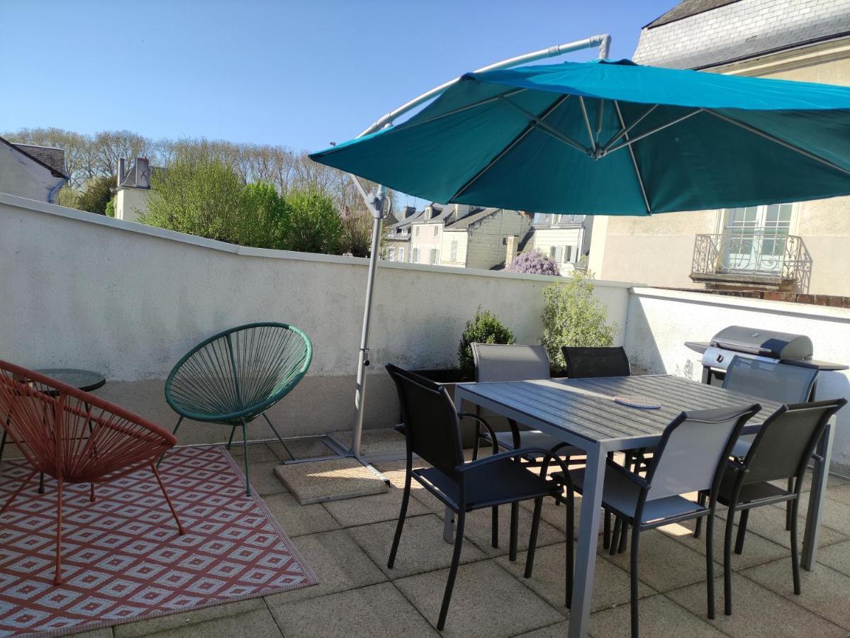 Gite La P'Tite Terrasse Chinon Centre Luaran gambar