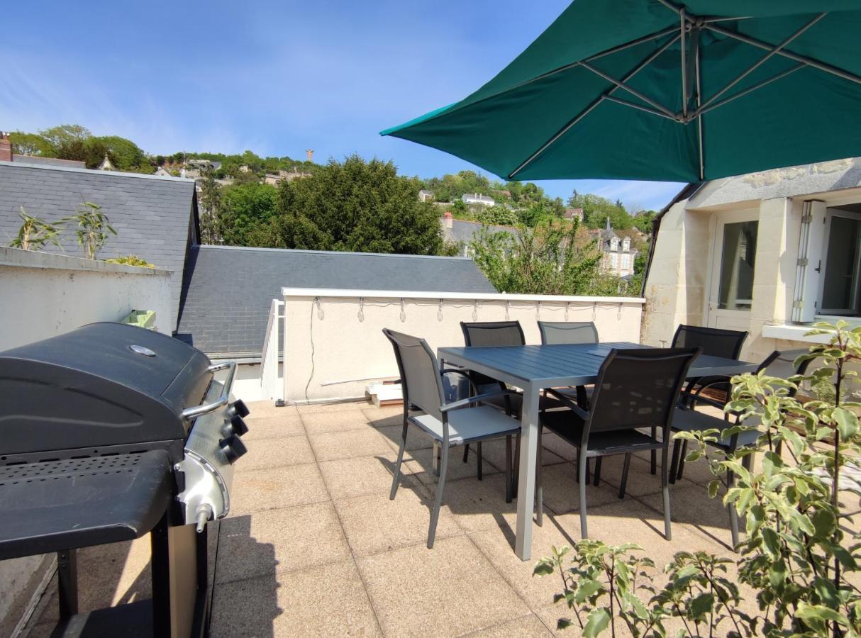 Gite La P'Tite Terrasse Chinon Centre Luaran gambar